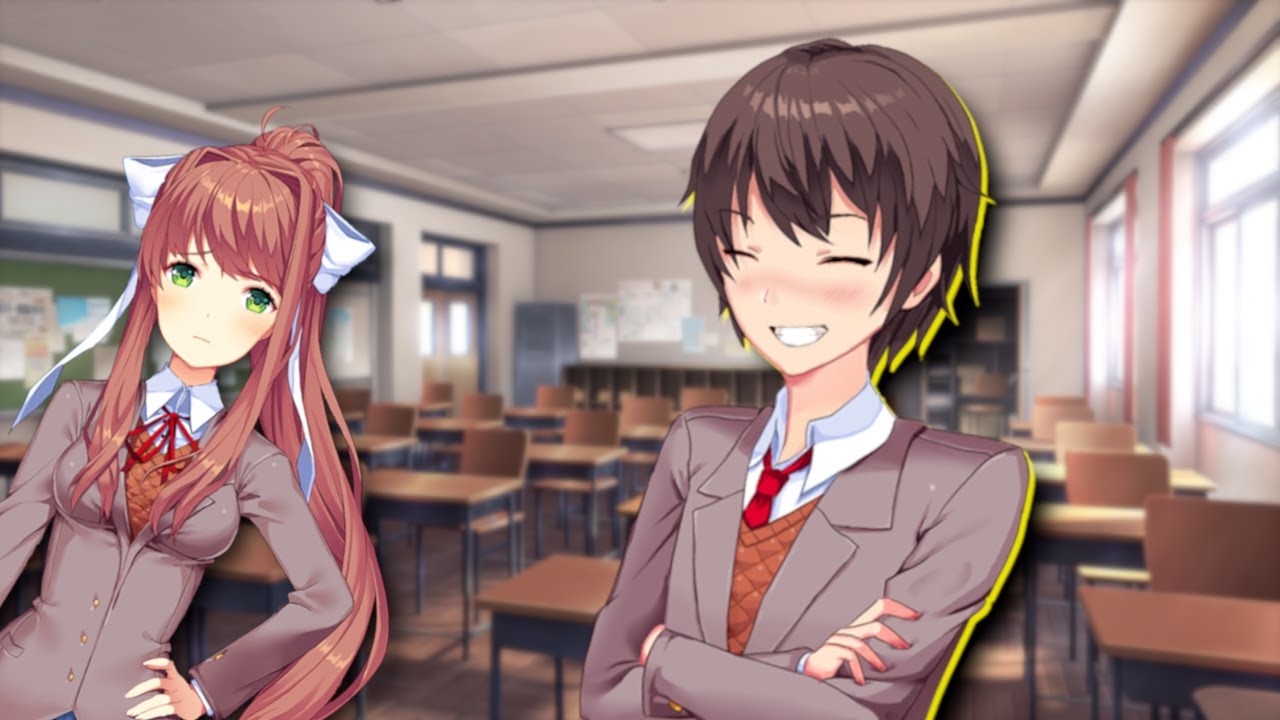 MC becomes nice to people (DDLC Mod)