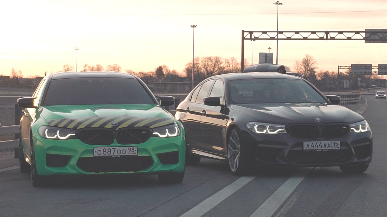 BMW M5 F90 vs BMW M5 F90! Булкин ПРОТИВ Гурама DSC OFF! Две одинаковые М5 на 800+ сил!