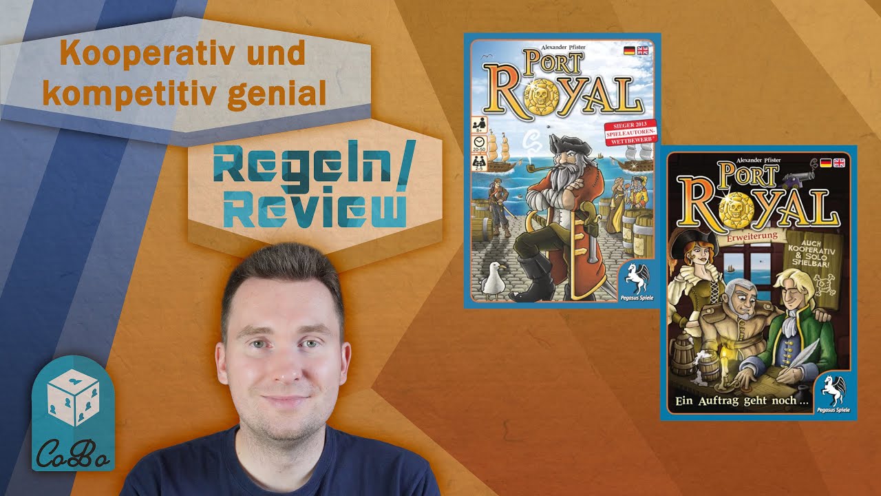 Aus kompetitiv wird kooperativ - Port Royal mit kooperativer Erweiterung - Regeln und Review