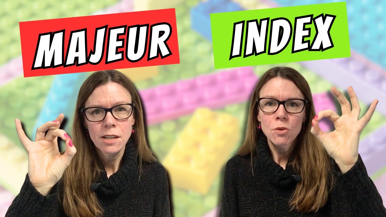 Pourquoi certains enfants favorisent la pince pouce-majeur (plutôt que la pince pouce-index)