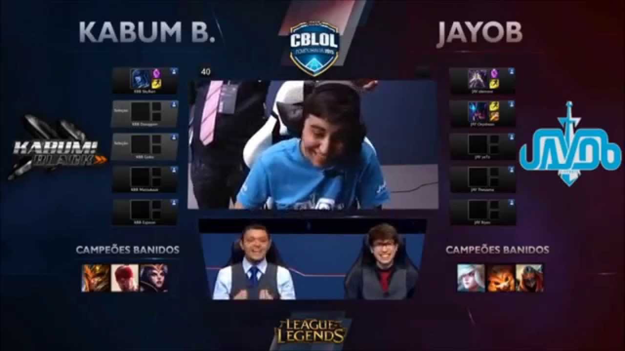 Yetz cantando nos picks e bans - CBLOL 2015