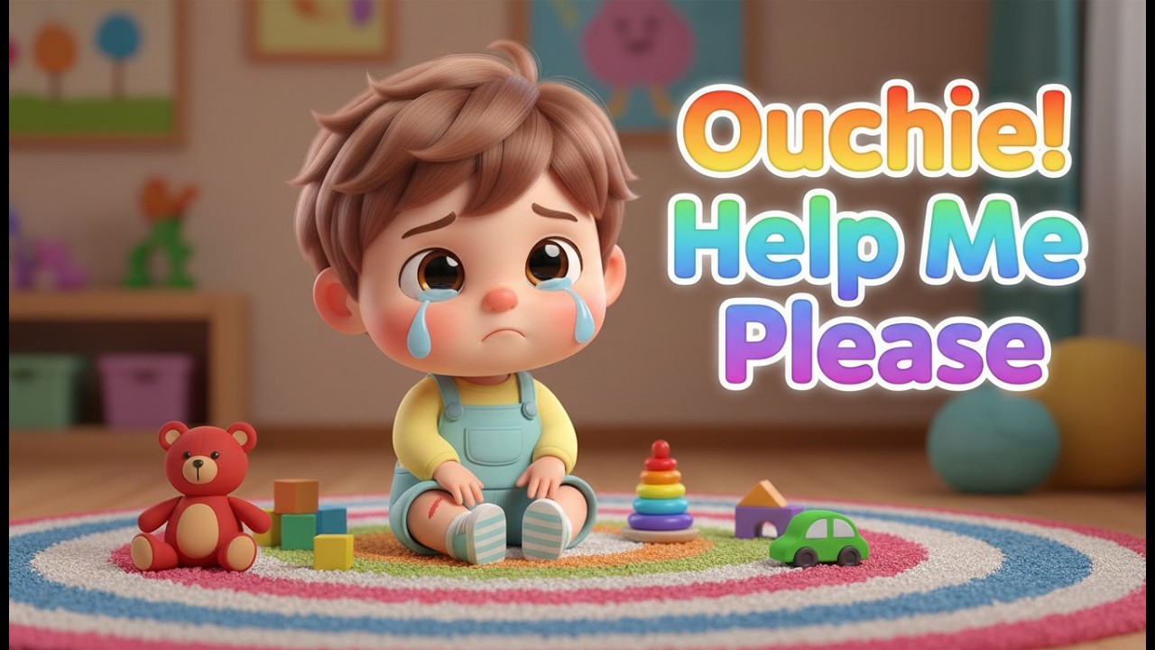Ouchie! Help Me Please – Nursery Rhyme, Toddler Safety, and Caring Play
