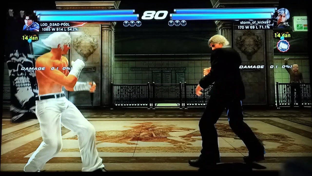 TTT2 storm_of_kicks97(Lee/Hwoarang) Vs Kazuya/Bryan, Lei/F.Law, Yoshimitsu