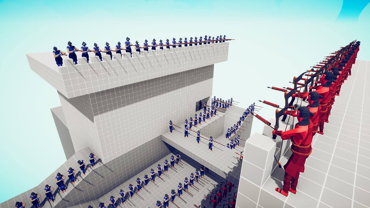 Tournament On The Modern Port Map | Totally Accurate Battle Simulator TABS