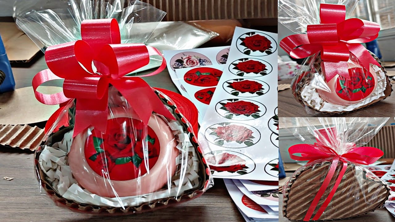 Lembrancinha baratinha para o dia das mães| Coração feito com papelão -DIY Presentes