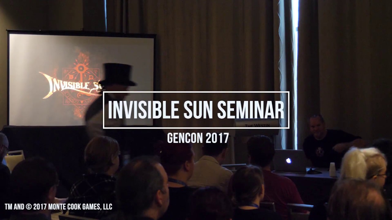 Invisible Sun Seminar Gencon 2017