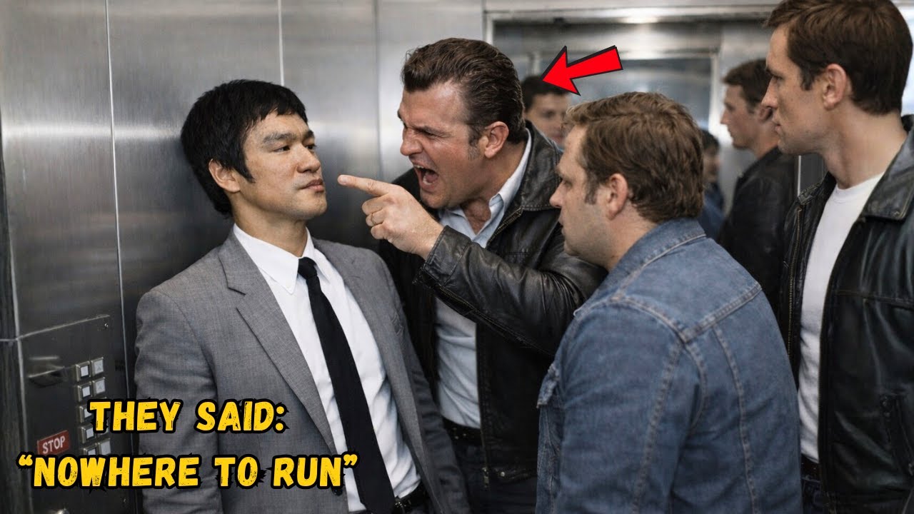 “You Can’t Escape, Little Man” — Bruce Lee’s Calm Response Left Them Speechless!