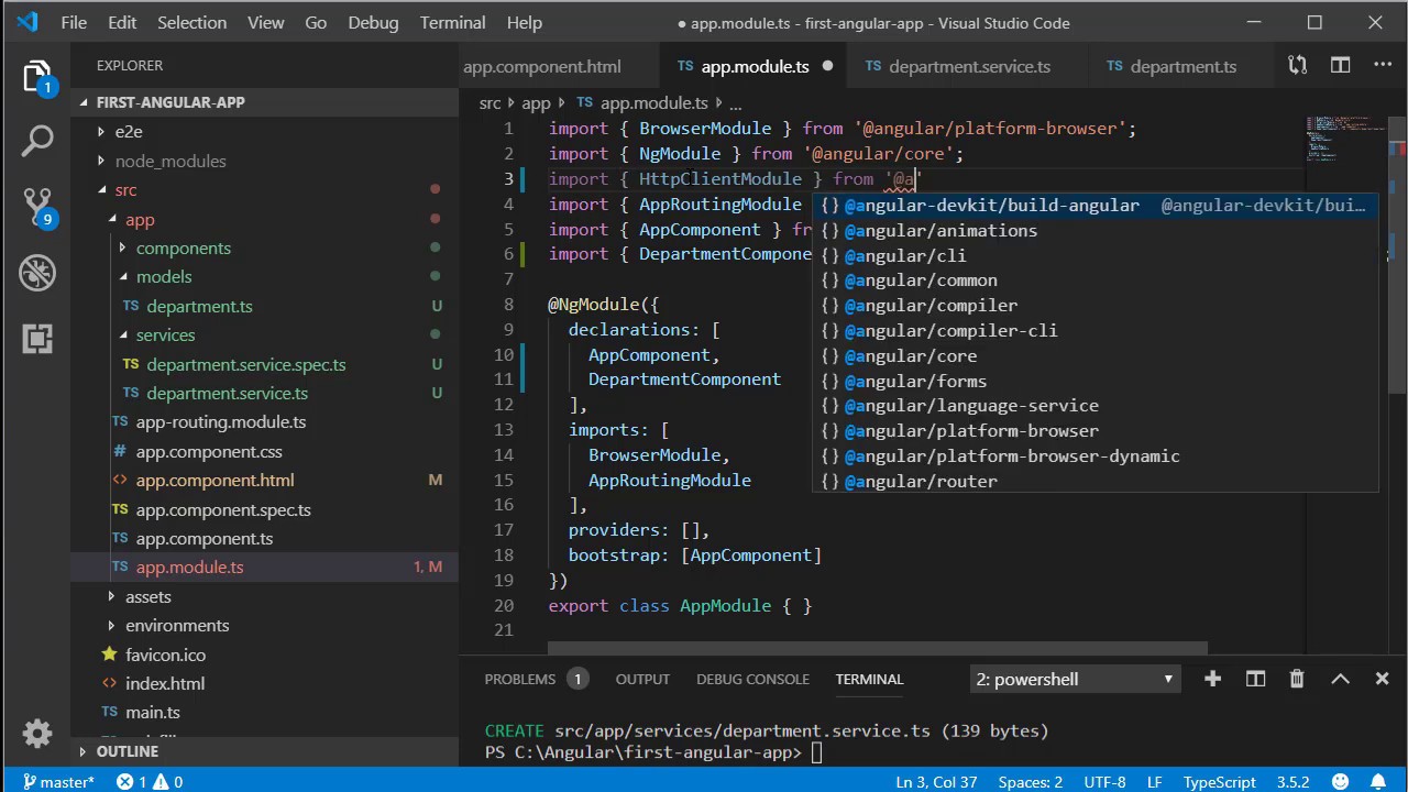 Angular 8 Crash Course - for Beginners