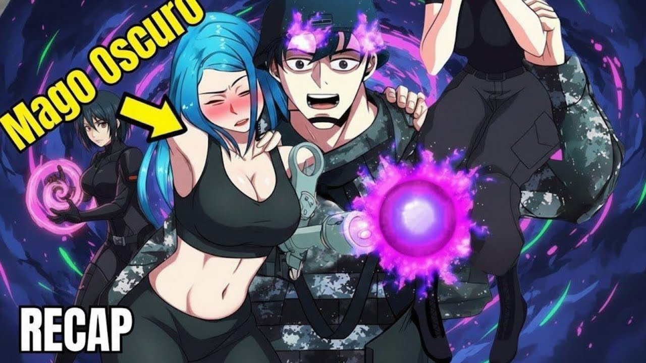 Salvó un mundo como MAGO OSCURO y al volver... lo obligaron a ir al EJÉRCITO | Resumen Manhwa