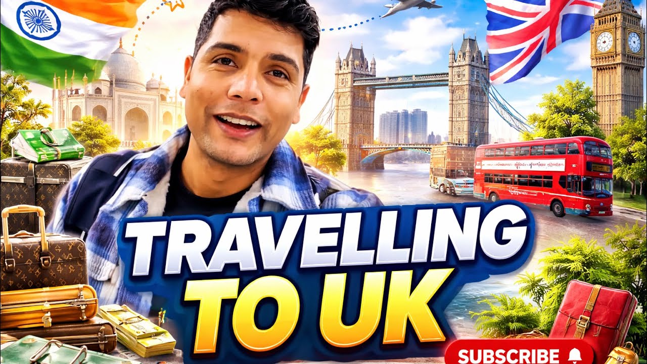 Travelling to UK from India| Papa is Coming with us 🤗| Indian Youtuber In UK 