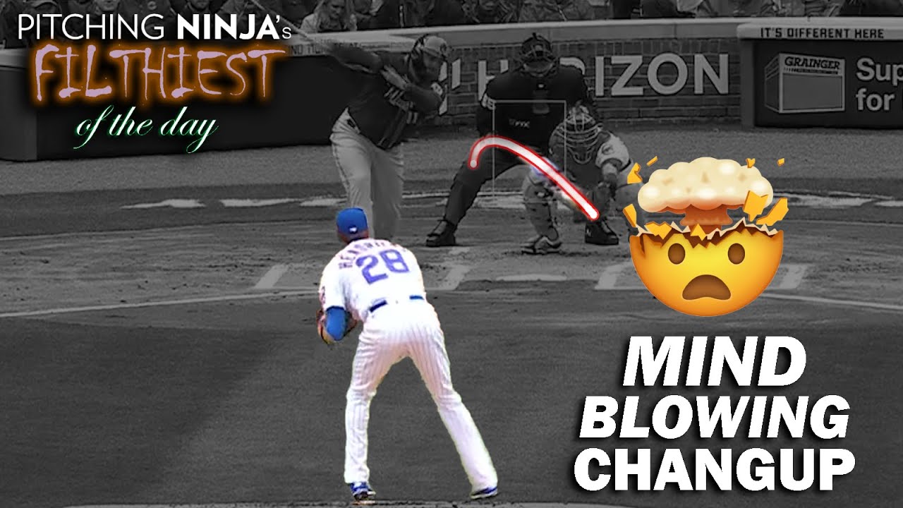 Amazing 23 Inches of Run on a Changeup!