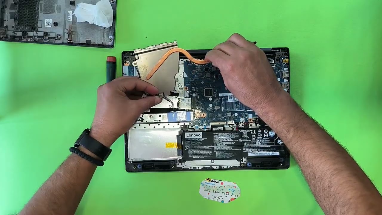 Lenovo V14-IGL Disassembly & Upgrade SSD, clean...