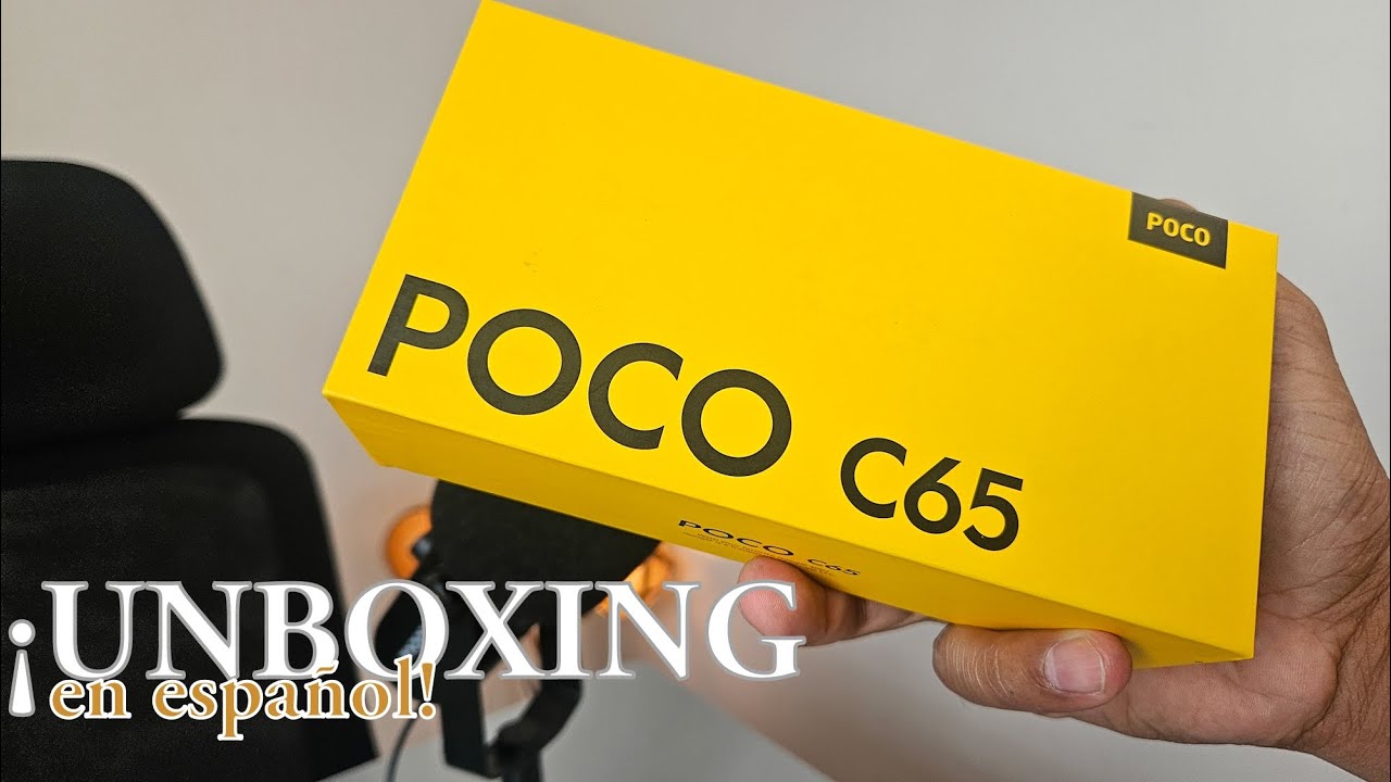Poco C65 // unboxing en español