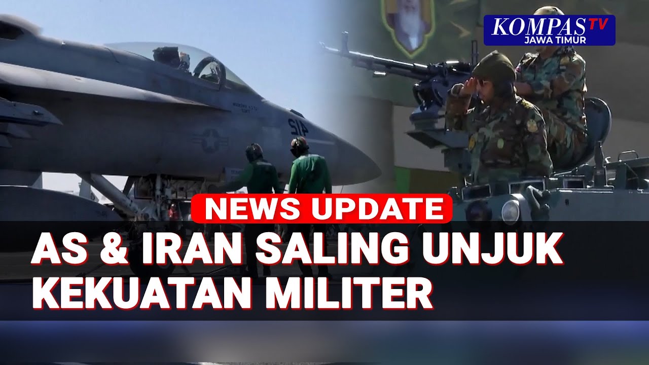 AS Rilis Rekaman Jet Tempur Lepas Landas di Tengah Ketegangan dengan Iran, Adu Kekuatan Militer?