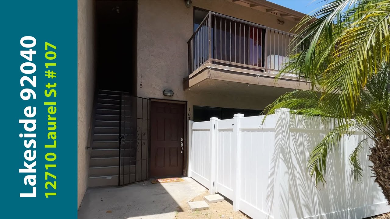 12710 Laurel St #107, Lakeside, CA 92040 - Lakeside Home for Sale