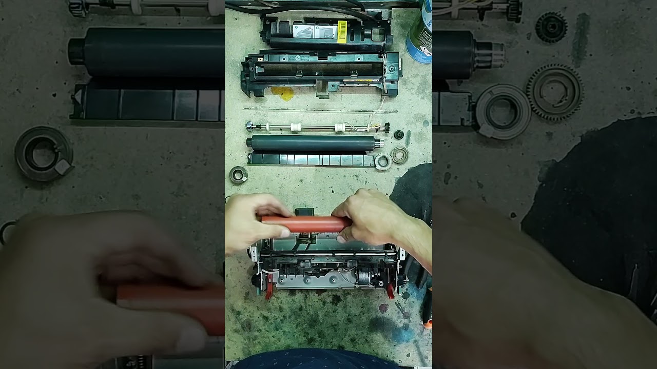 Cambio de rodillo de presión Lexmark X656de