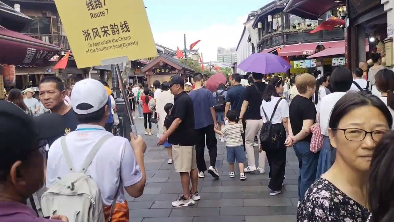 Hefang street Hangzhou China | Ancient Southern song dynasty cultural views