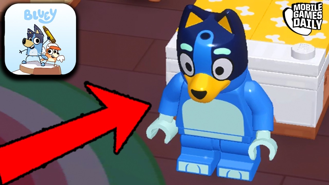 LEGO Bluey - Прохождение игры, часть 23 - Учимся играть в футбол с Блюи и его друзьями! (iOS Andr...