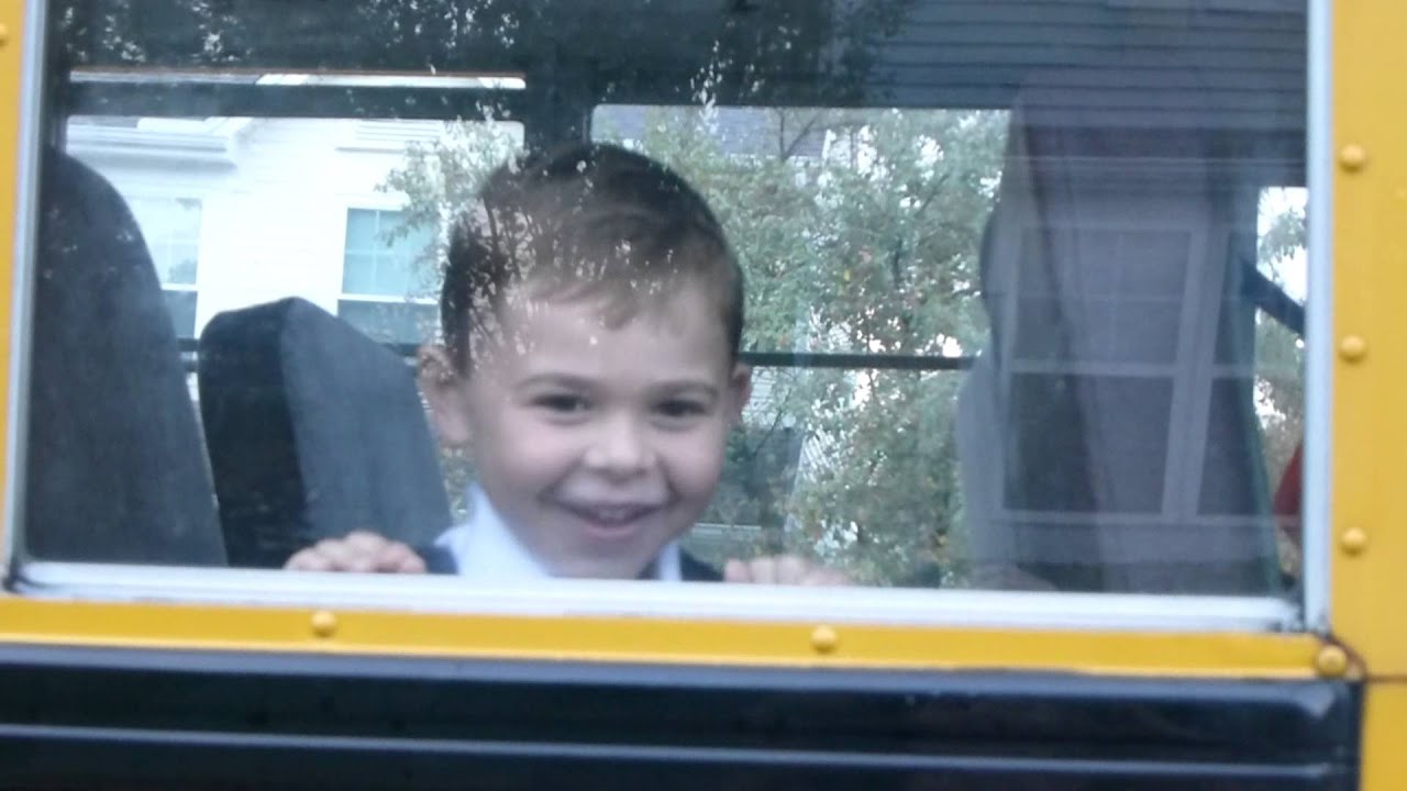 Aidan - 1st Day of Kindergarten - August 2012