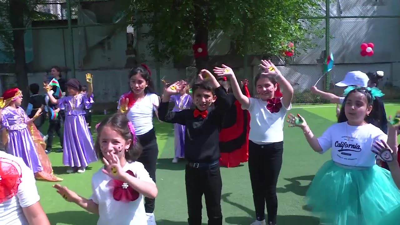 M.Ə.Sabir adına tam orta məktəbin 1 iyun Uşaqların Beynəlxalq Müdafiəsi günü tədbiri