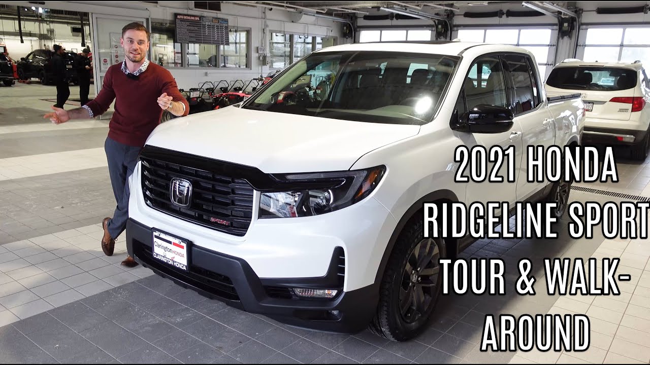 2021 Honda Ridgeline Sport - Quick Feature Tour & Walkaround