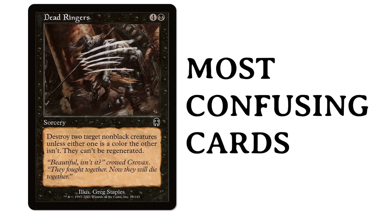 The 26 Most Confusing Cards in Magic: the Gathering, Ranked