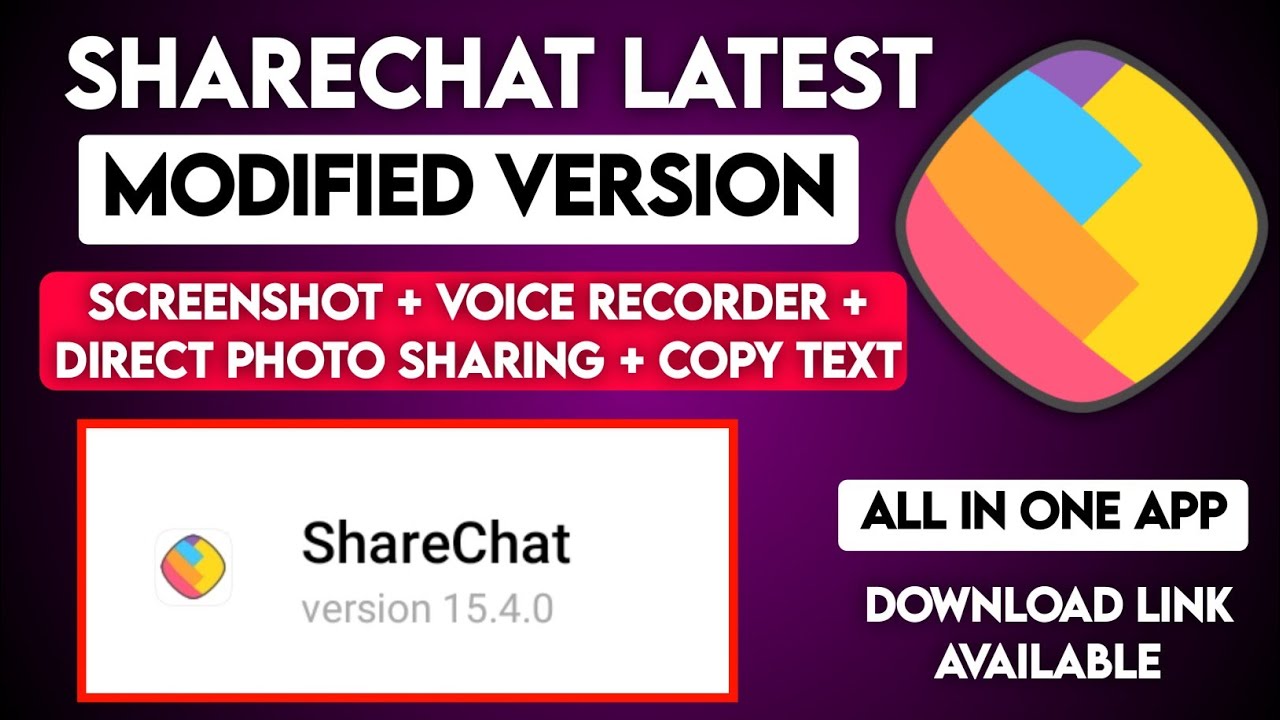 sharechat me screenshot kaise le | how to download sharechat latest version mod apk | text copy