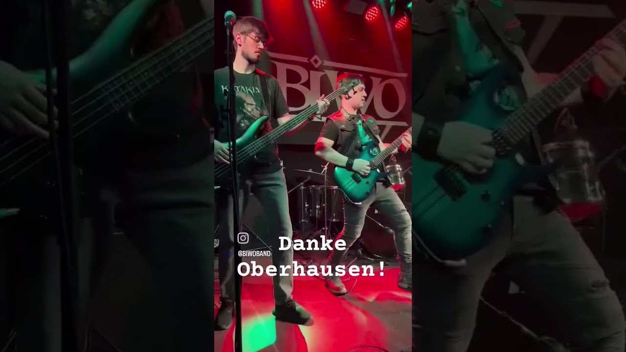 24.02.2024 BIWO live in Oberhausen. Next stop 01.03.2024 Essen. #heavymetal #heavymetalband #live