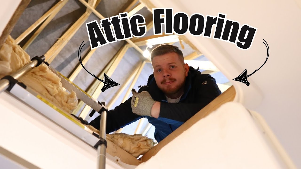 DIY Loft Flooring in our NEW BUILD Home UK (on a BUDGET)