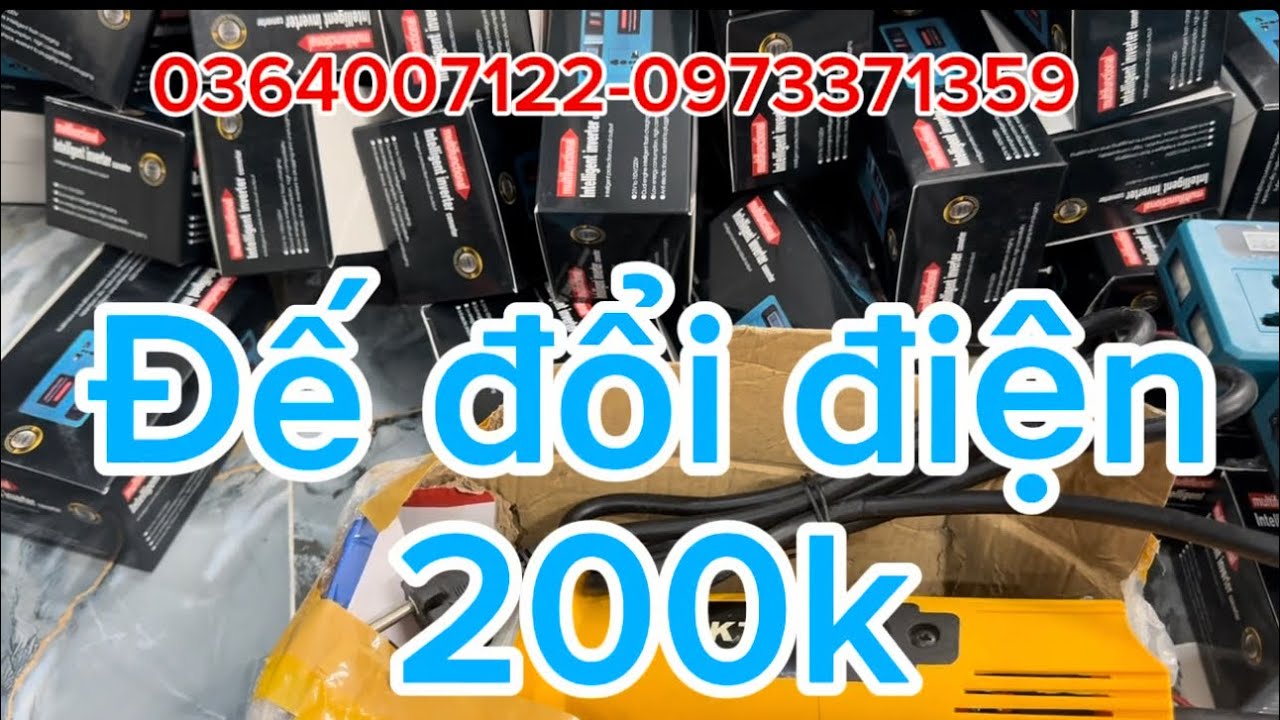 ✅✅✅Đế đổi pin lên điện 200k 