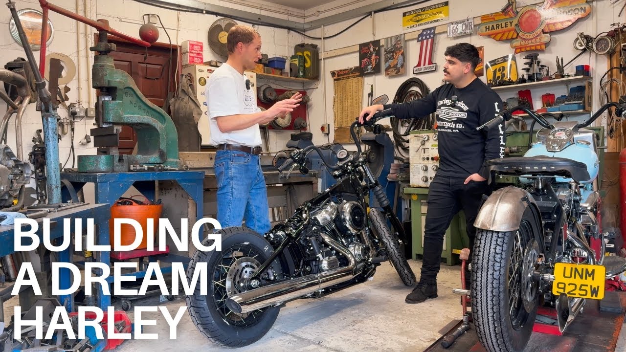Customising a Brand New Harley Davidson Street Bob | At the Fabricators