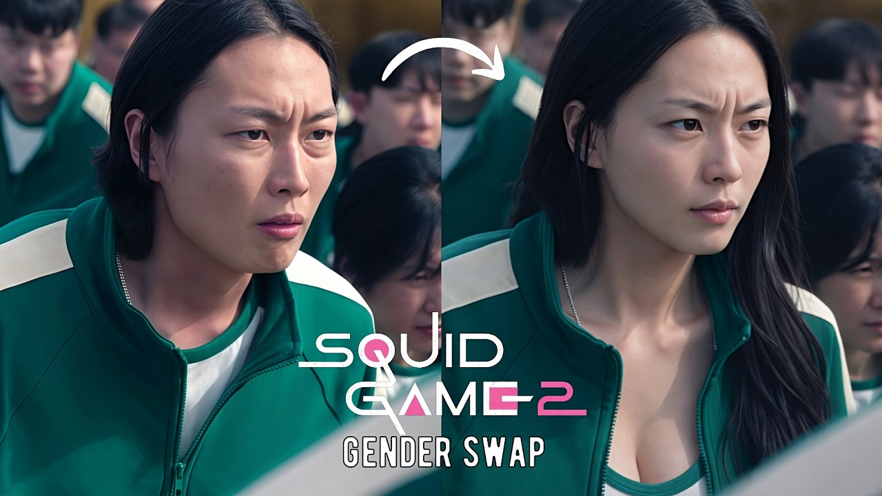 What If Squid Game 2 Swapped Genders? (AI Transformation)