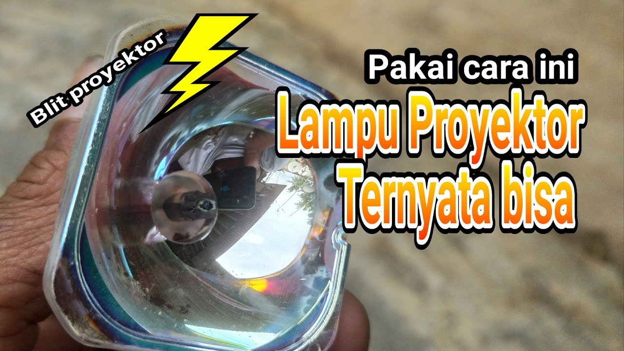 cara mengganti lampu proyektor Epson dengan bekas lampu proyektor Toshiba