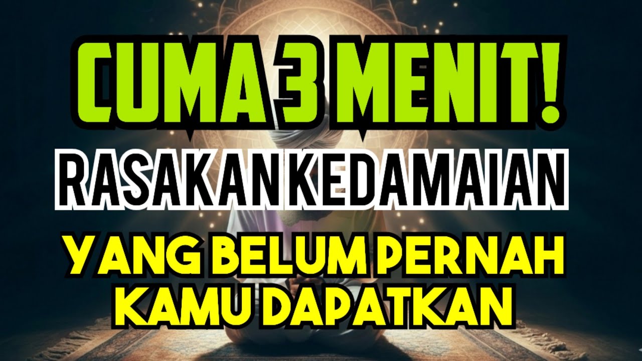 Rahasia Para Wali Menemukan Kedamaian Abadi dengan Dzikir Sufi yang Menyentuh Jiwa #dzikirsufi