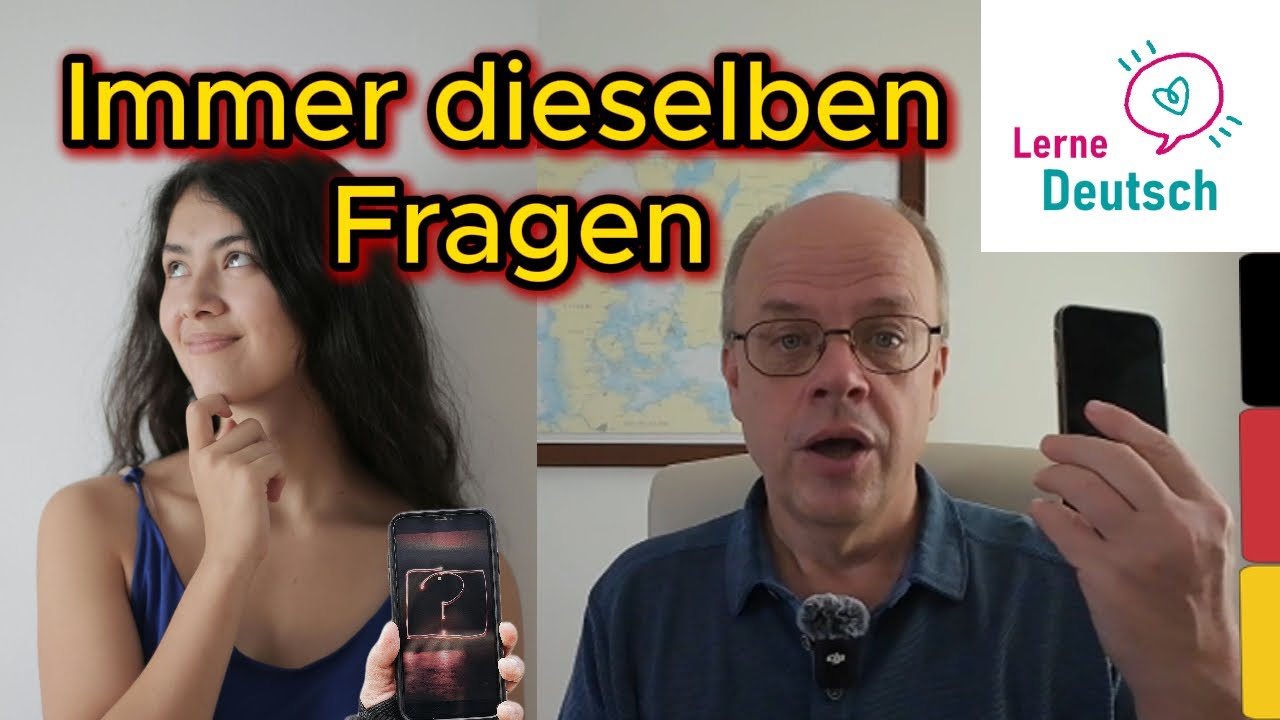 10 deutsche Fragen, die du täglich hörst (Deutsch lernen B1)