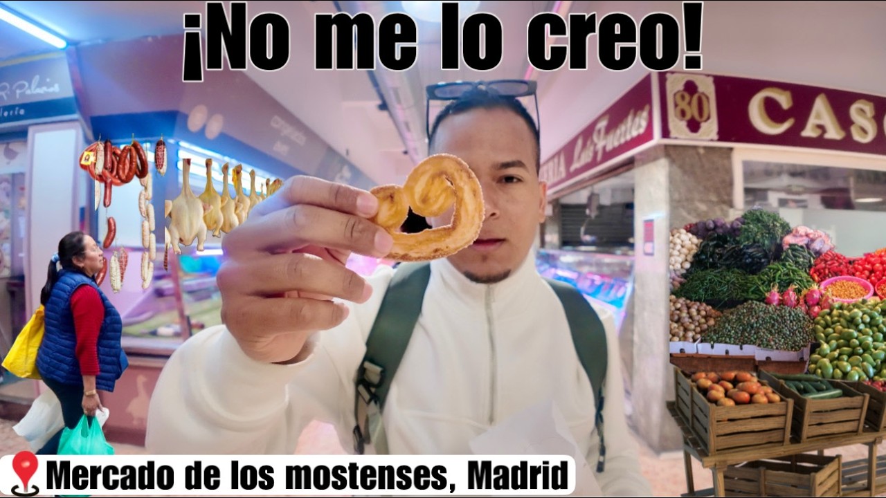 Así esta el MERCADO DE LOS MOSTENSES🚨😮(SIN FILTRO)