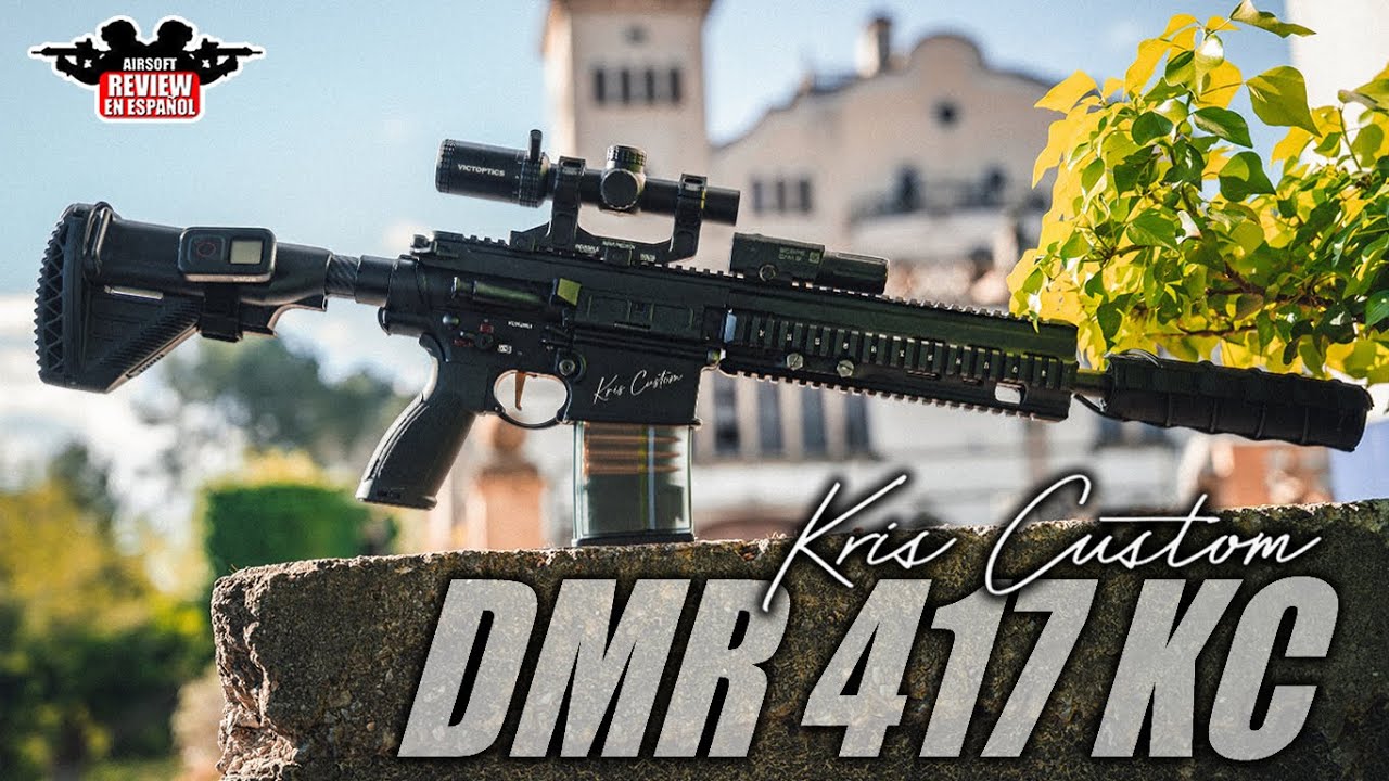 NUEVO DMR 417 KRIS CUSTOM ❗ Simplemente Espectacular...🤯  | Airsoft Review en Español