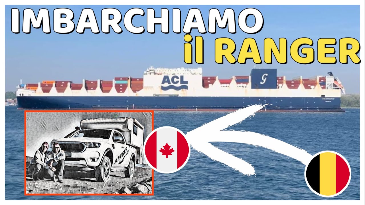 SPEDIZIONE RORO🌎Come spedire un camper dall'Europa all'America in 11 giorni 