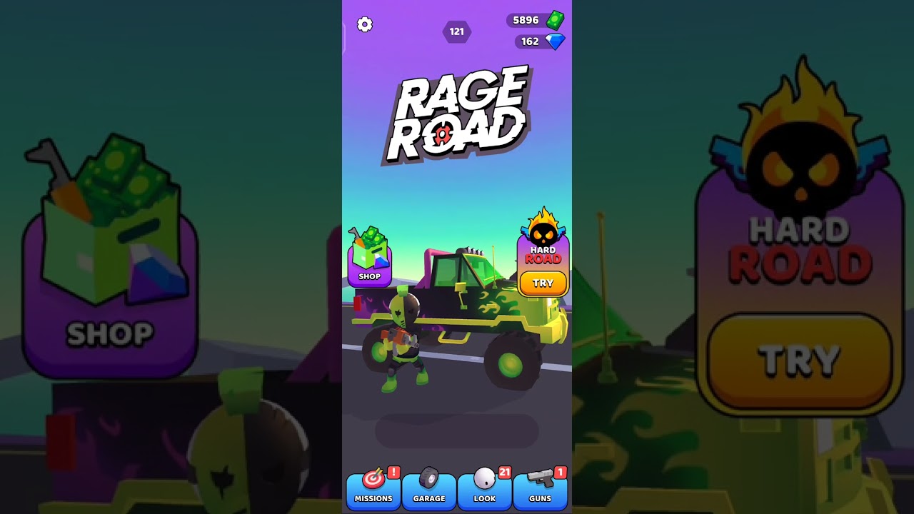 Rage road (116-130) gameplay part 8 #rageroad 