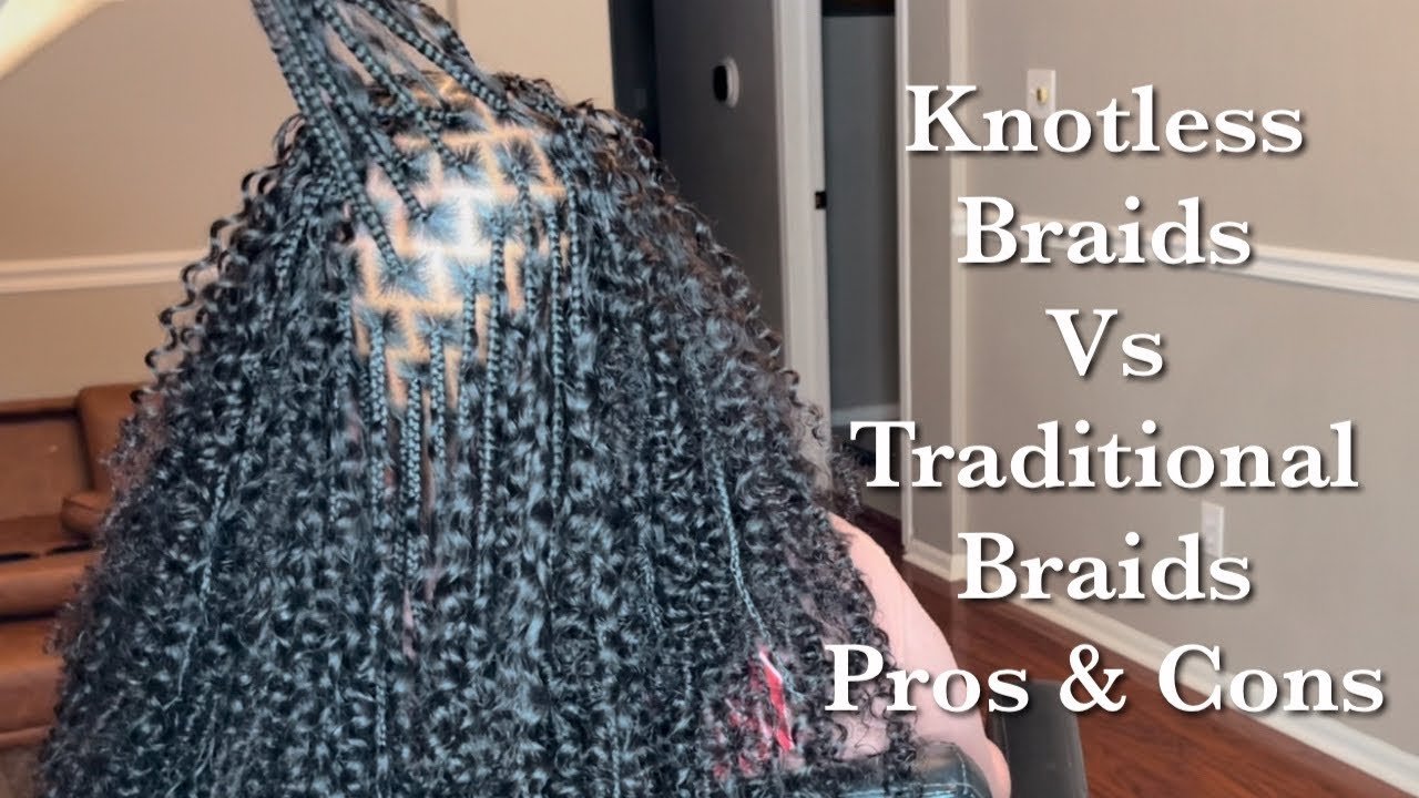 Почему косы без узлов лучше обычных: плюсы и минусы | Boho Knotless Braids ft YWIGS