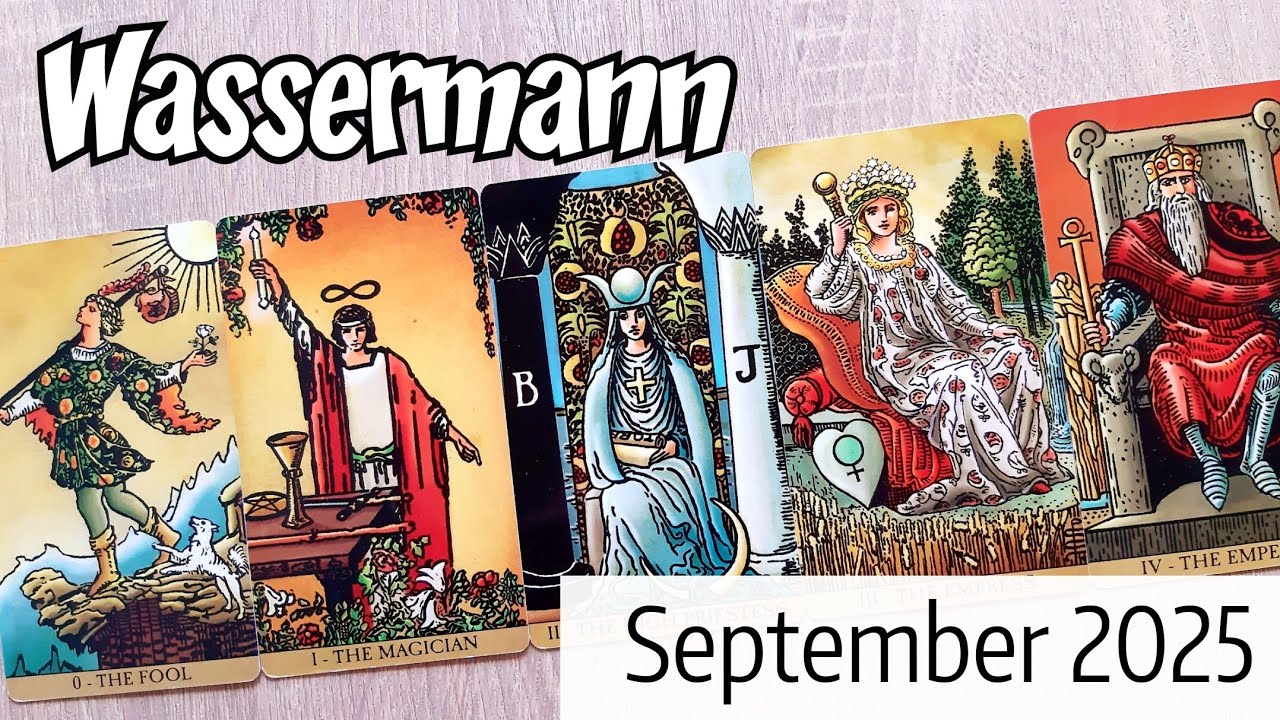 ♒ WASSERMANN - September 2025 | Deine Wünsche werden MEHR ALS ERFÜLLT ☀️ Der Weg ist frei! Tarot