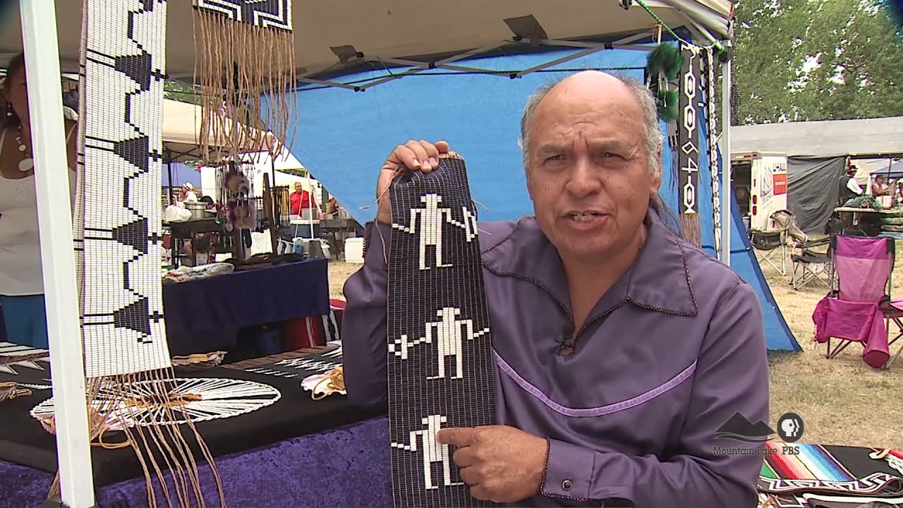 Native American creates rare wampum bead pieces