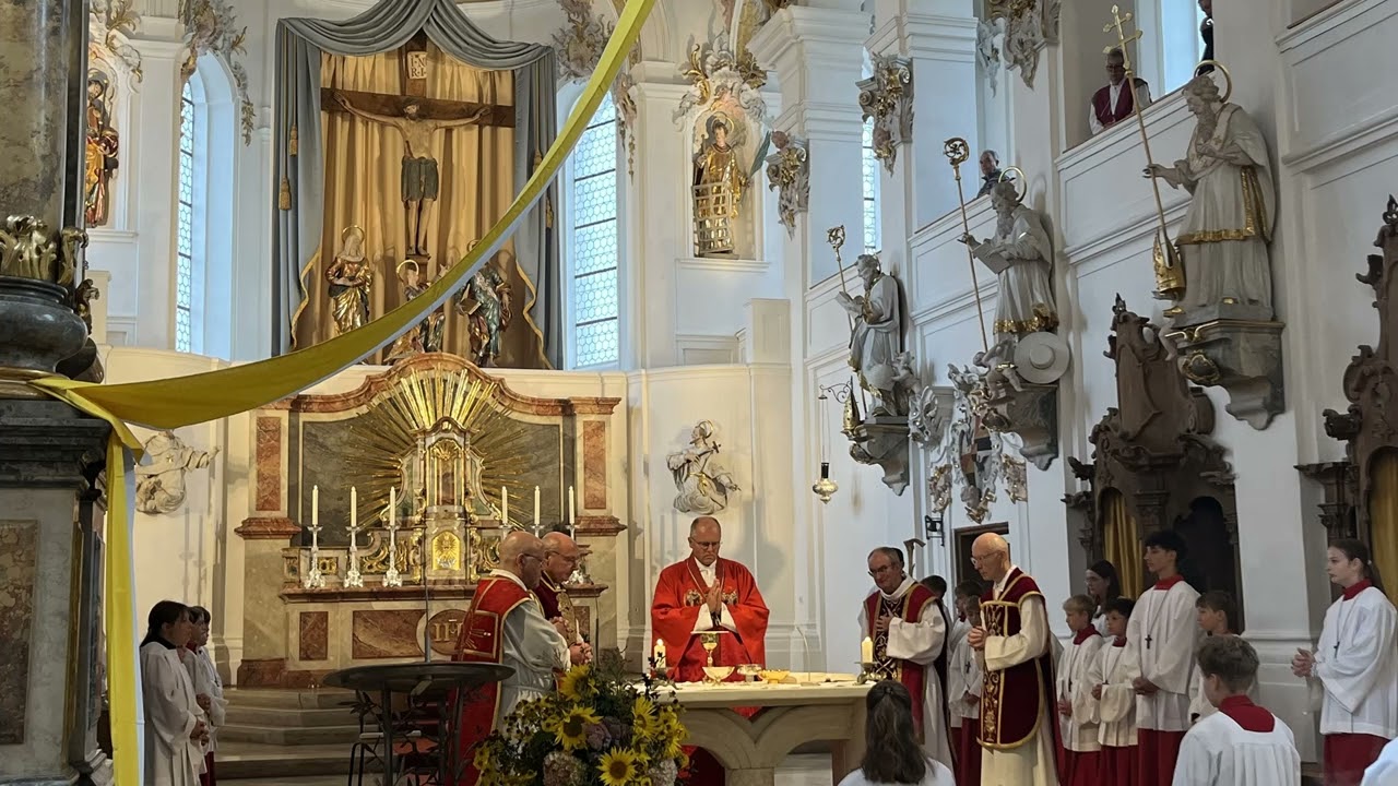 Pontifikalgottesdienst Fest Kreuzerhöhung vom 14.09.2025 | Wallfahrtskirche Biberbach