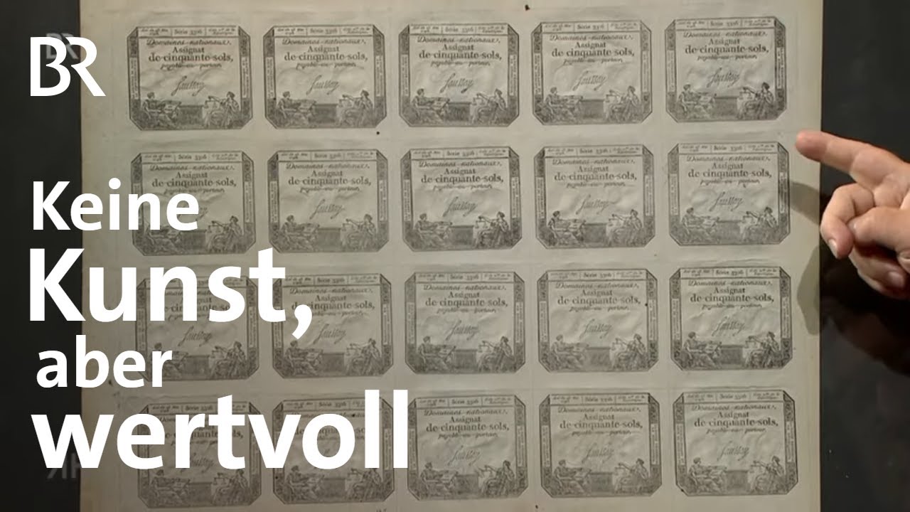 Notgeld aus der Französischen Revolution: Keine Kunst, aber dennoch wertvoll | Kunst + Krempel | BR