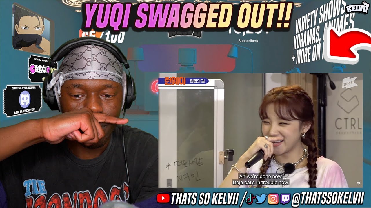 thatssokelvii reacts to (여자)아이들 (G)I-DLE YUQI  | LEARN WAY EP.3 **oh she got bars now too?!!**