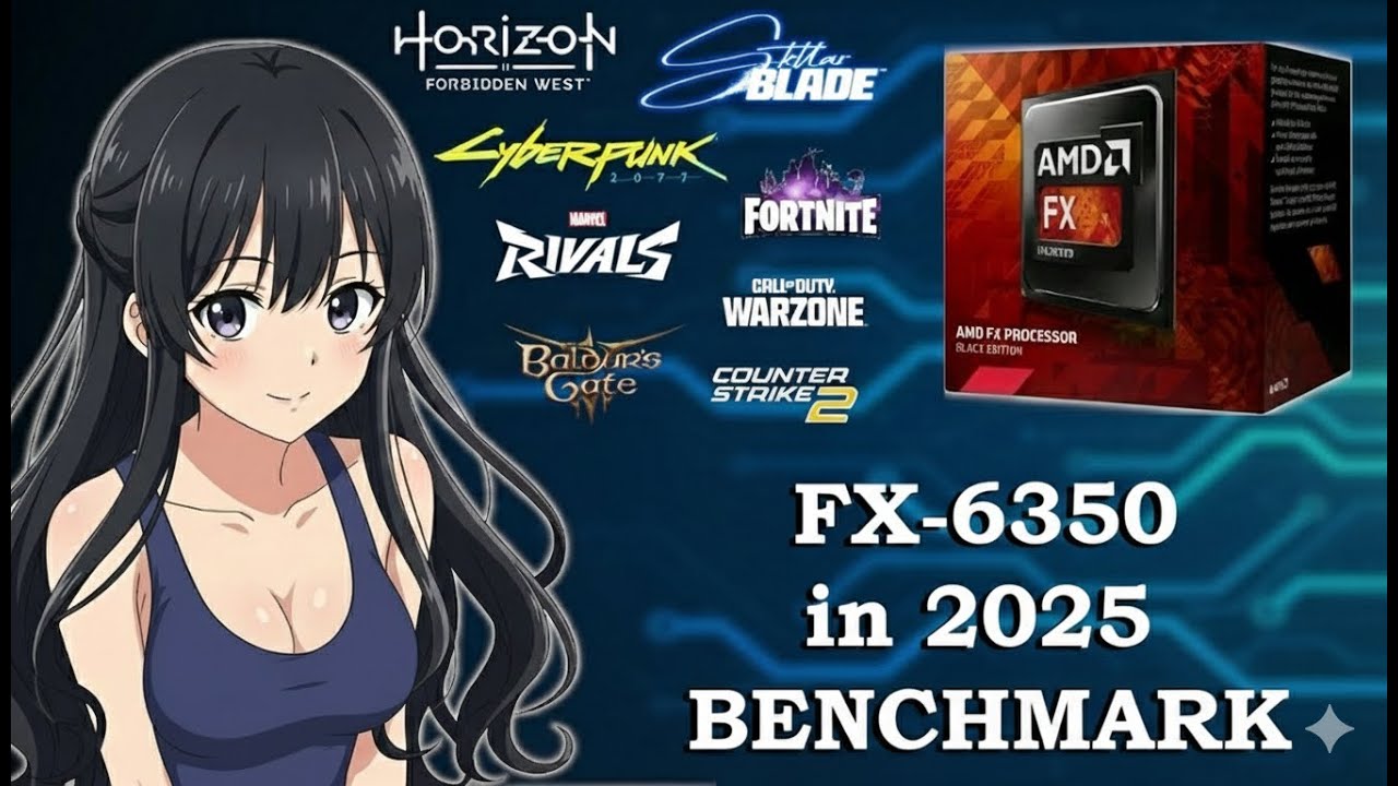 GAMING ON A FX-6350 in 2025?! [ 13 GAMES TESTED ]