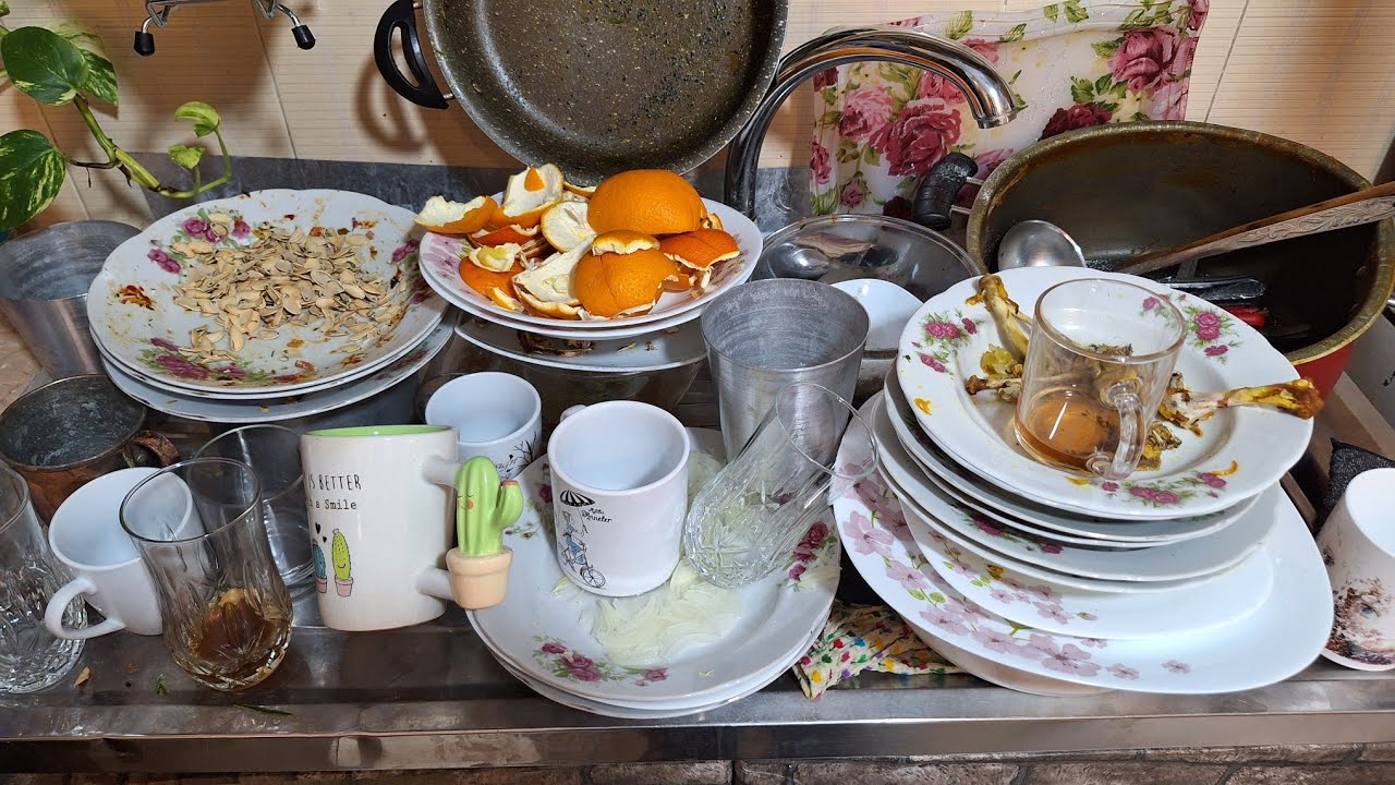 ASMR Dishwashing Satisfying | Everyone Hates This Part