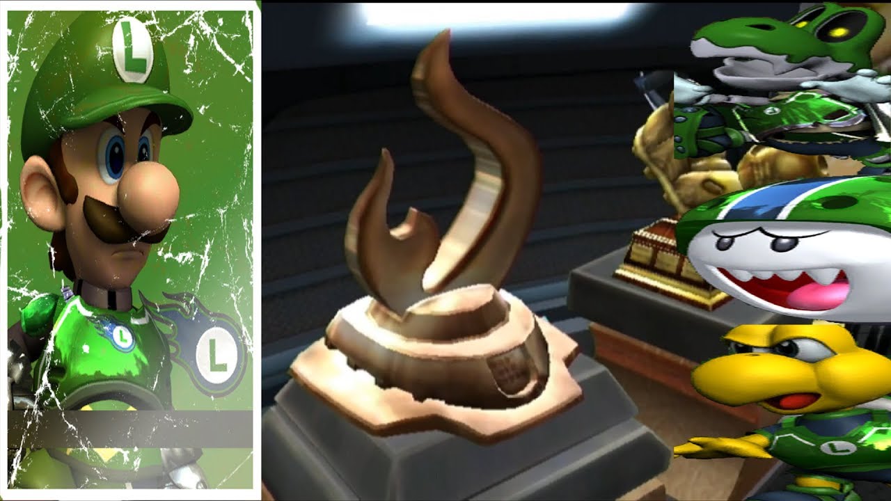 Mario Strikers Charged - Luigi - Fire Cup