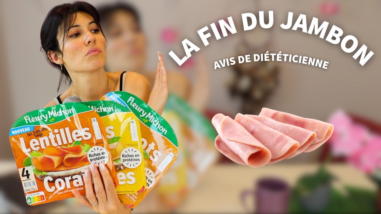 J'arrête le jambon 🐷 : avis de diététicienne sur les tranches végé #food #degustation #avis