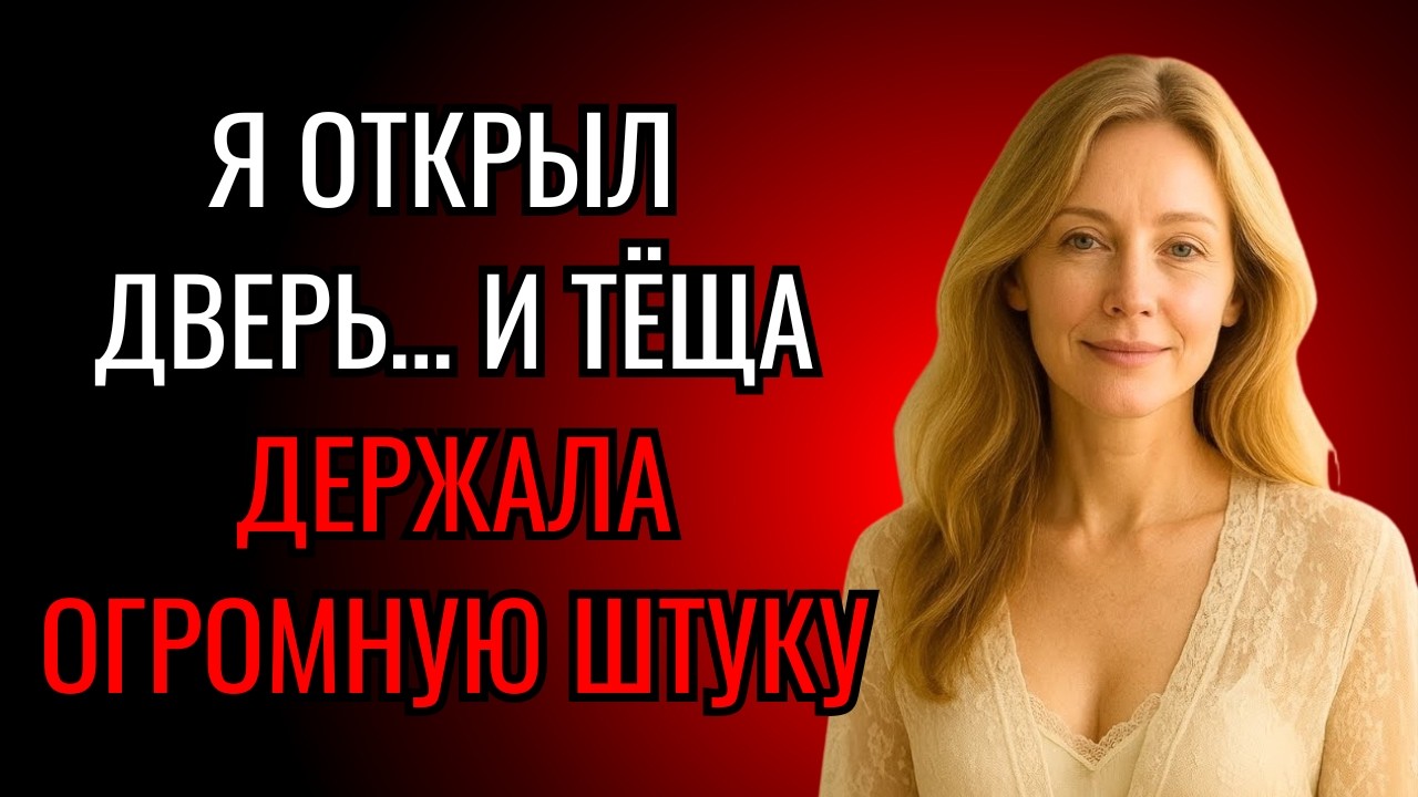 ЧТО ТВОРИЛА ТЁЩА ЗА ДВЕРЬЮ? Я НЕ ПОВЕРИЛ СВОИМ ГЛАЗАМ...